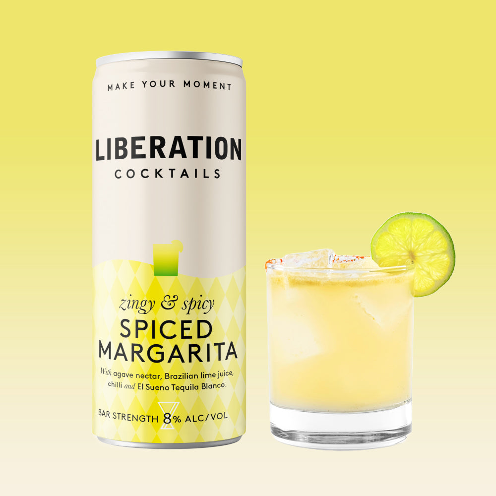 Spiced Margarita Cocktail Can Pack 200ml, Ready Made Margarita